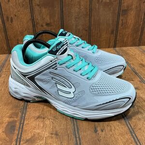 Spira Aquarius Womens Running Elite Series Shoes Gray Silver Teal 10.5D SRA132-D